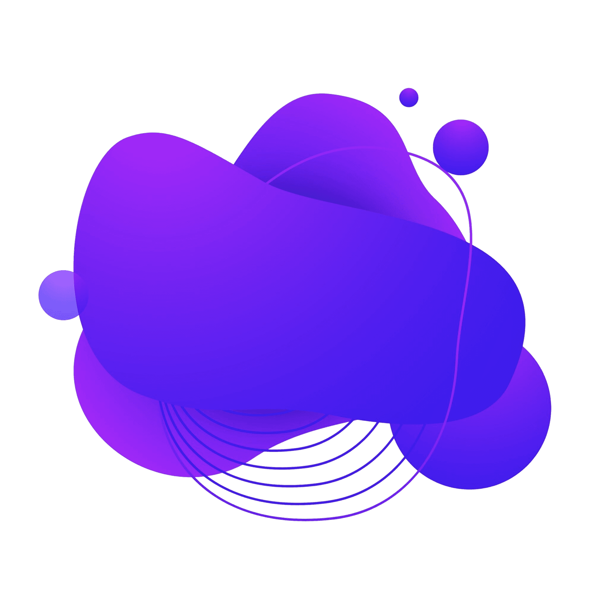 Abstract background shape